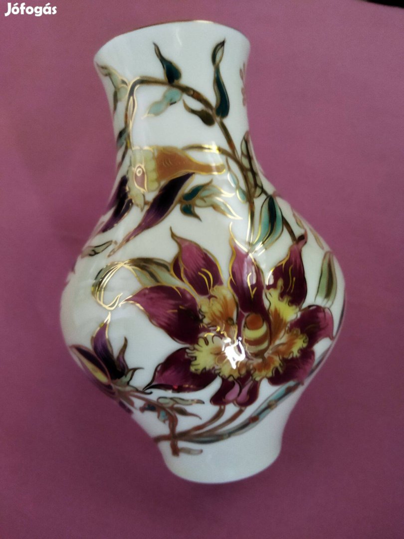 Zsolnay íriszes váza