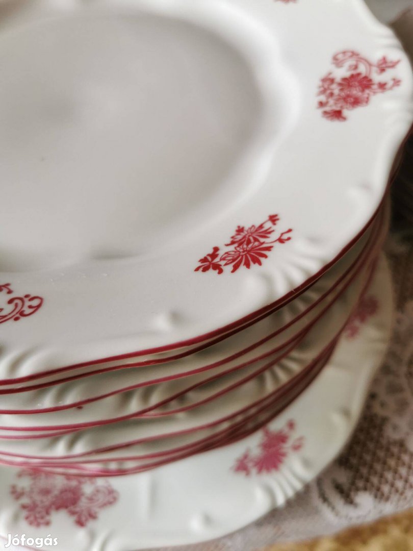 Zsolnay leveses porcelán készlet 25 részes