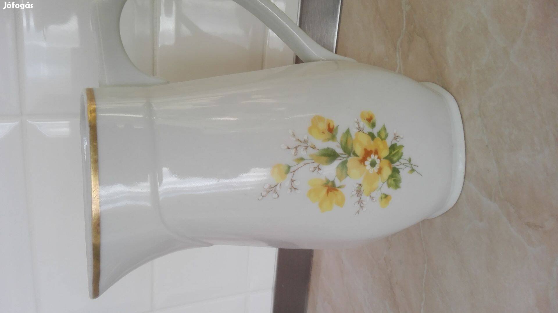 Zsolnay porcelán Nagy kancsó eredeti régi db