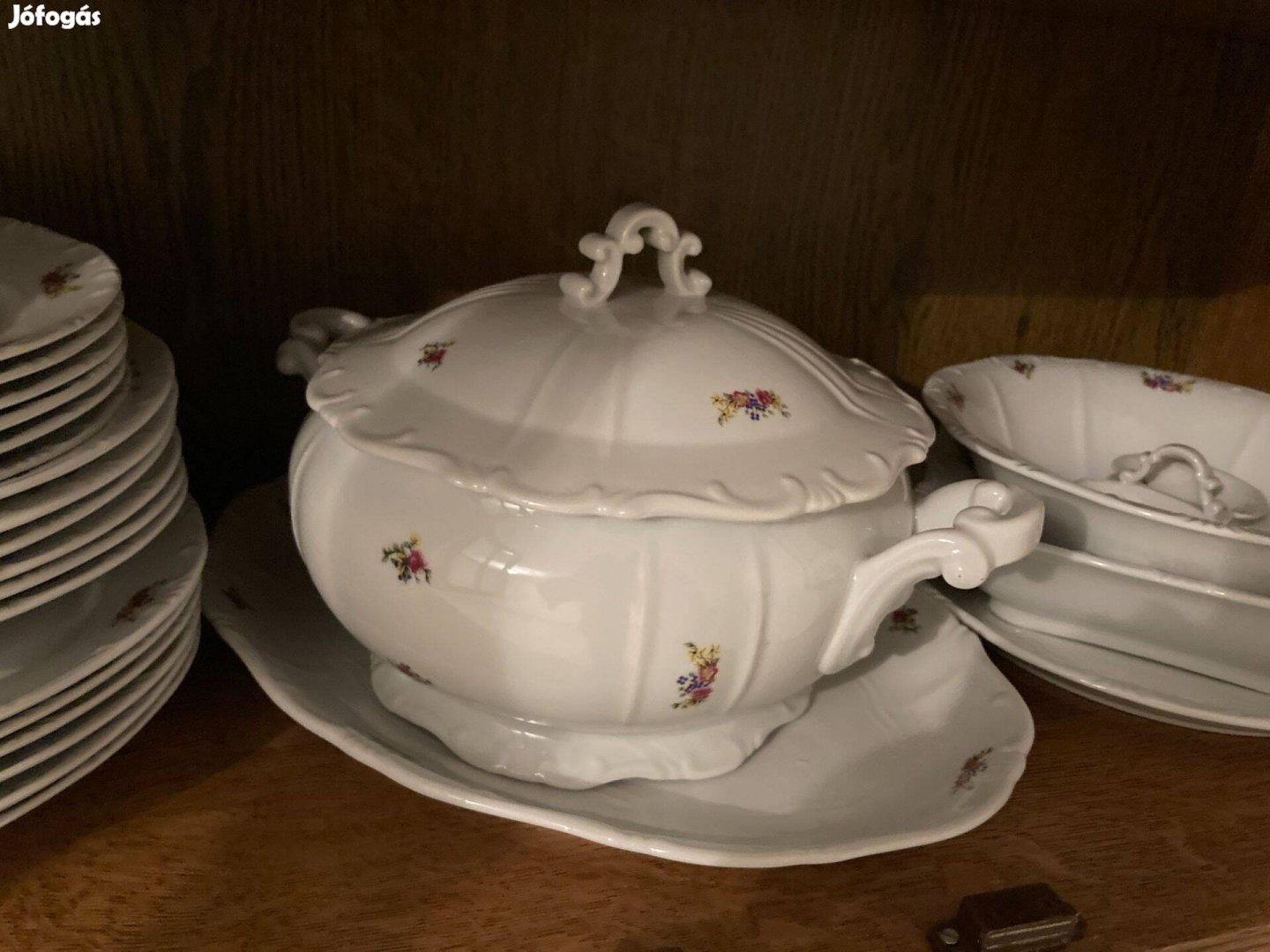 Zsolnay porcelán étkészlet