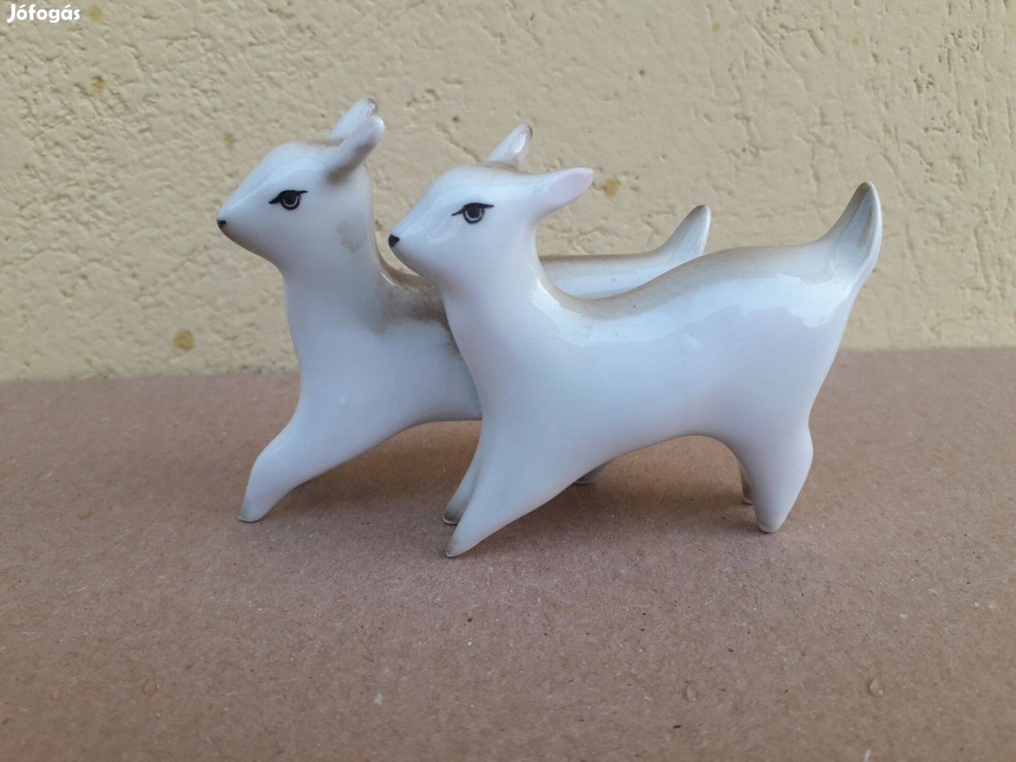 Zsolnay porcelán őzpáros