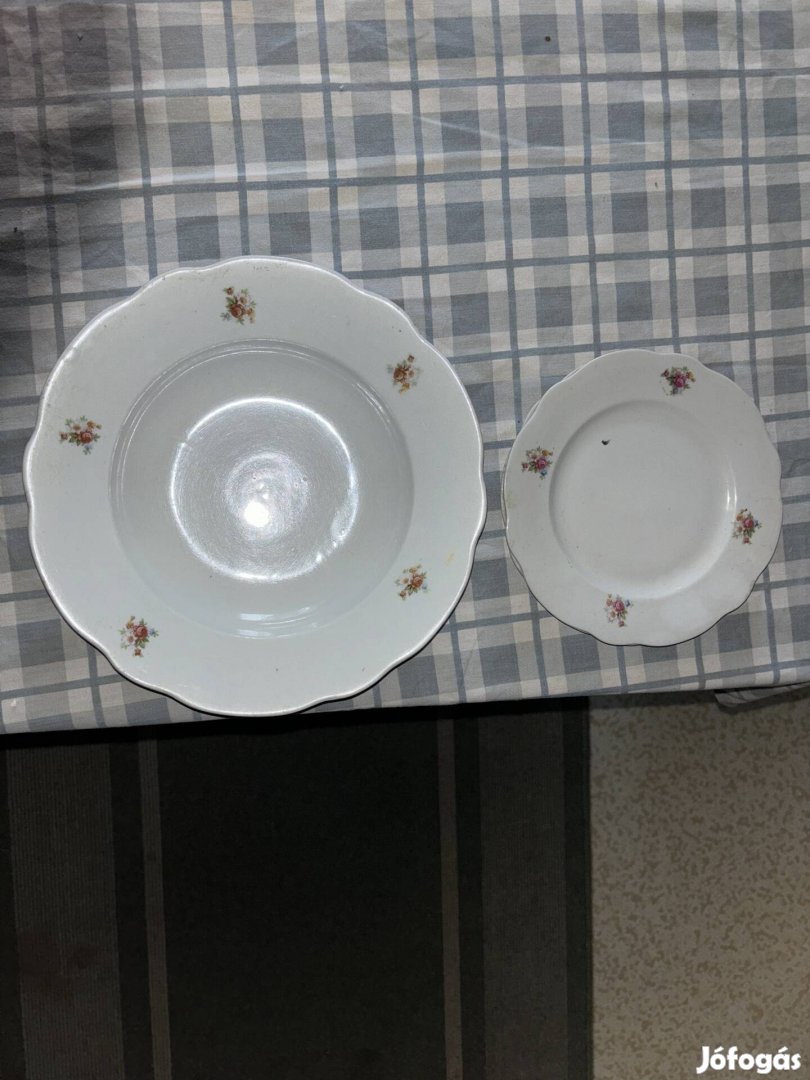 Zsolnay porcelán tányér 