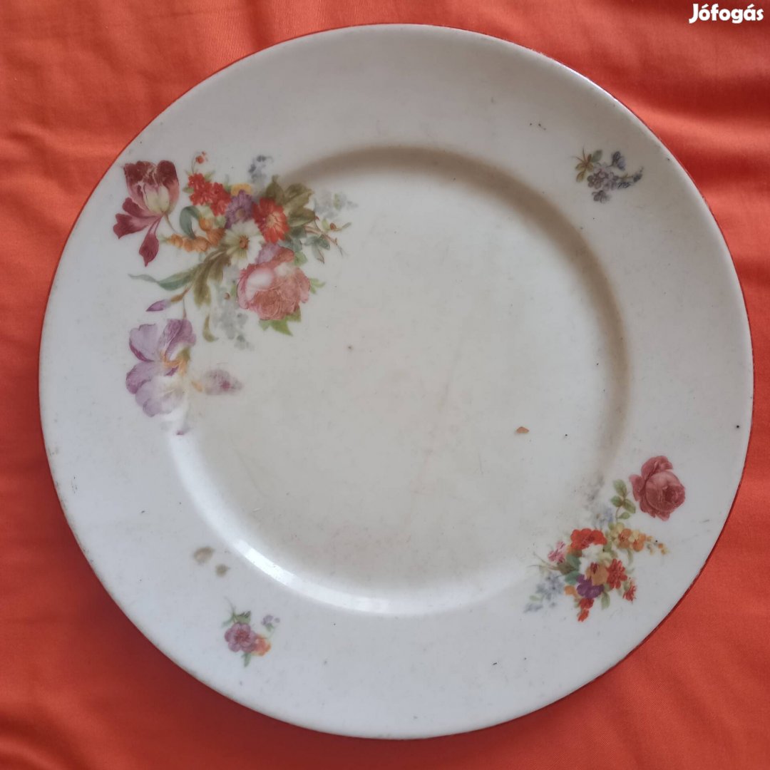 Zsolnay porcelán tányér  - ifj.Grünwald Mór 