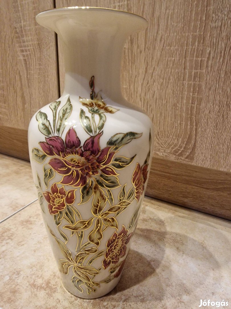 Zsolnay porcelán váza 27 cm - 871/0/6808