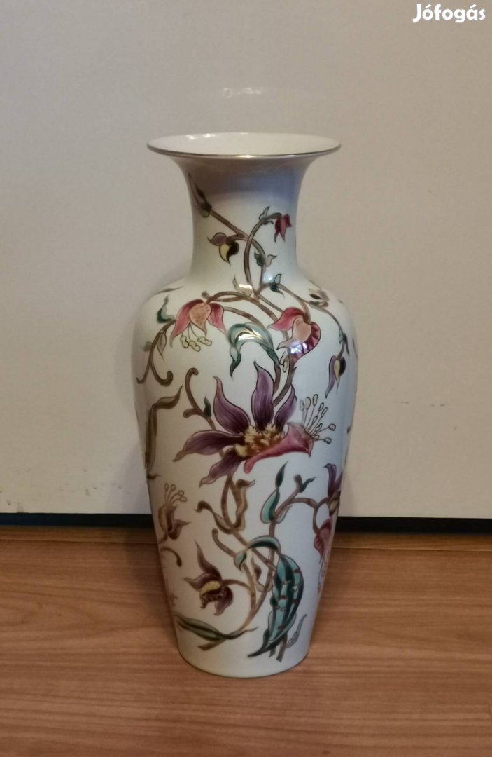 Zsolnay porcelán váza, Orchidea mintás