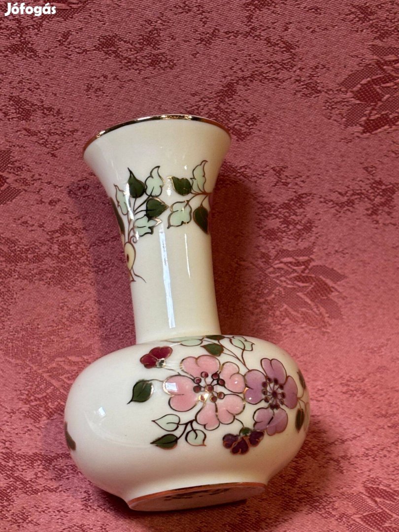 Zsolnay porcelán váza, dísztárgy