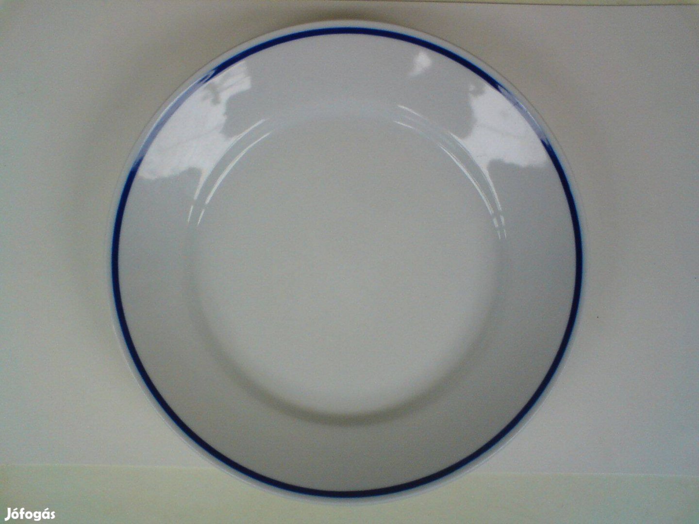 Zsolnay régi öttornyos jelzésű tányér