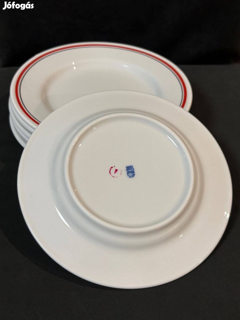 Zsolnay sütis tányér, magyar termék - ritkaság, Retro