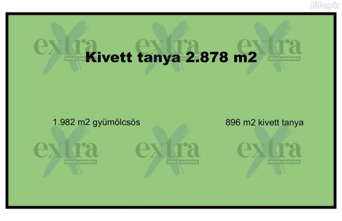 Zsombón, kivett tanya és gyümölcsös Eladó!