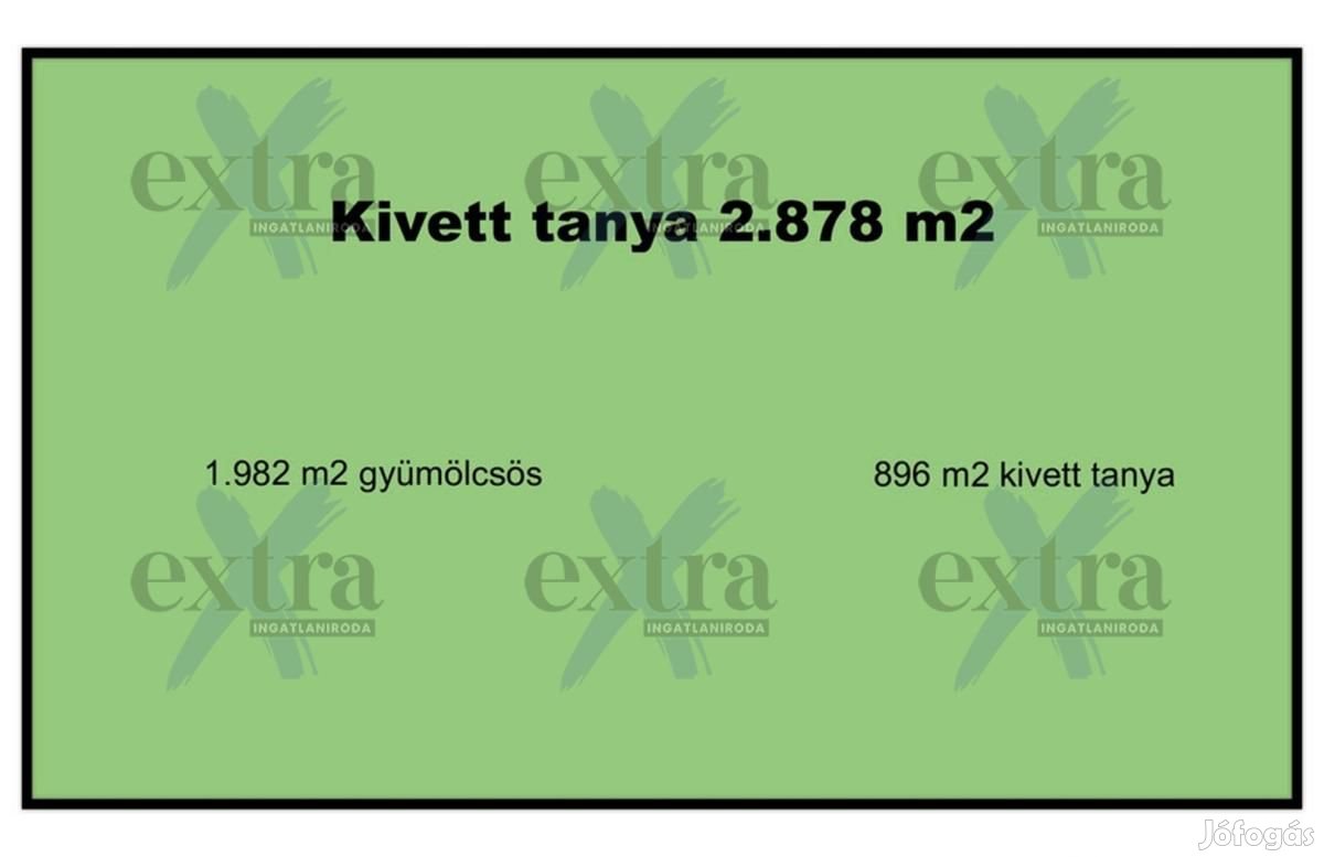 Zsombón, kivett tanya és gyümölcsös Eladó!