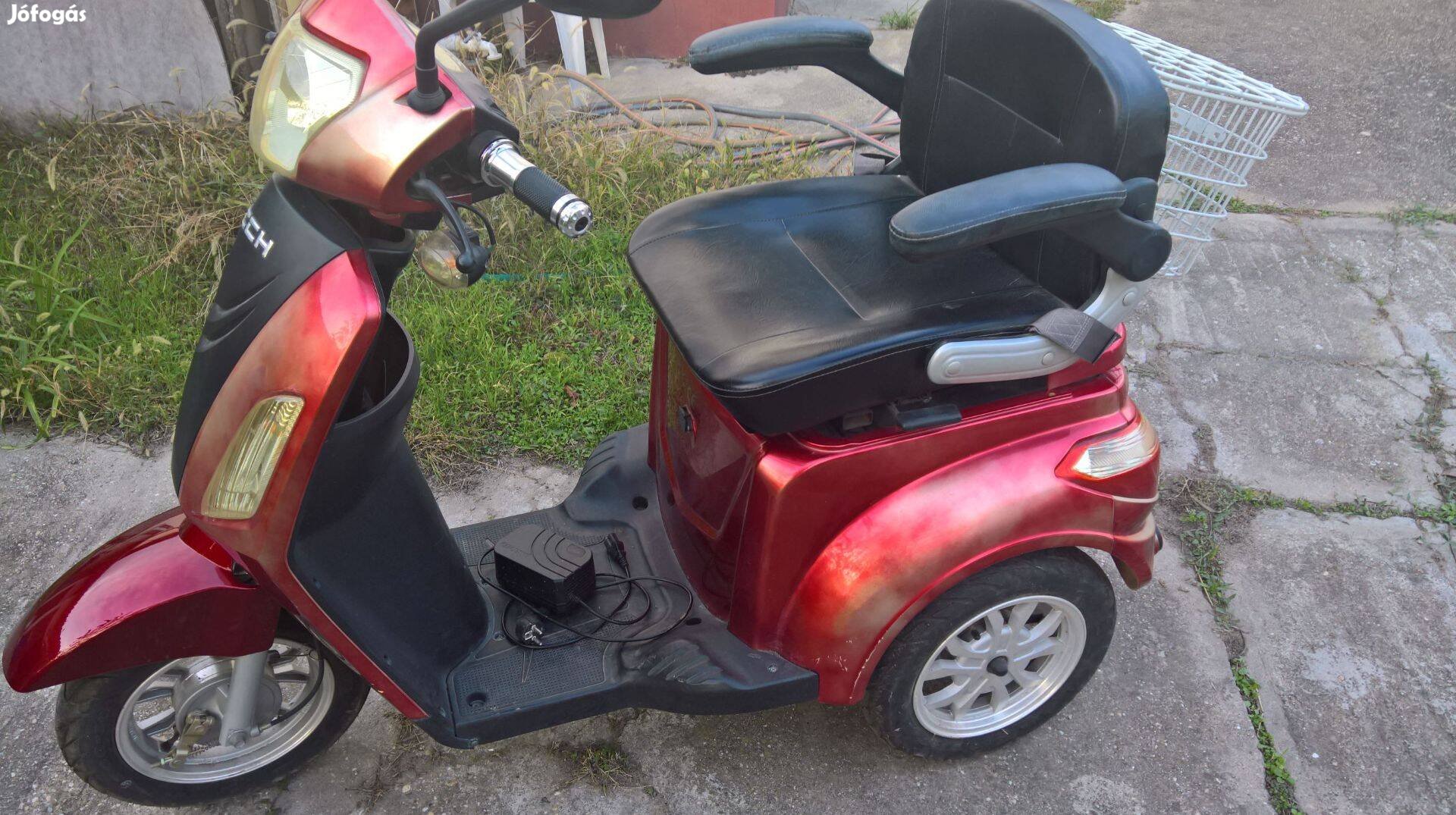 Ztech Elektromos Moped tricikli, robogó, rokkantkocsi