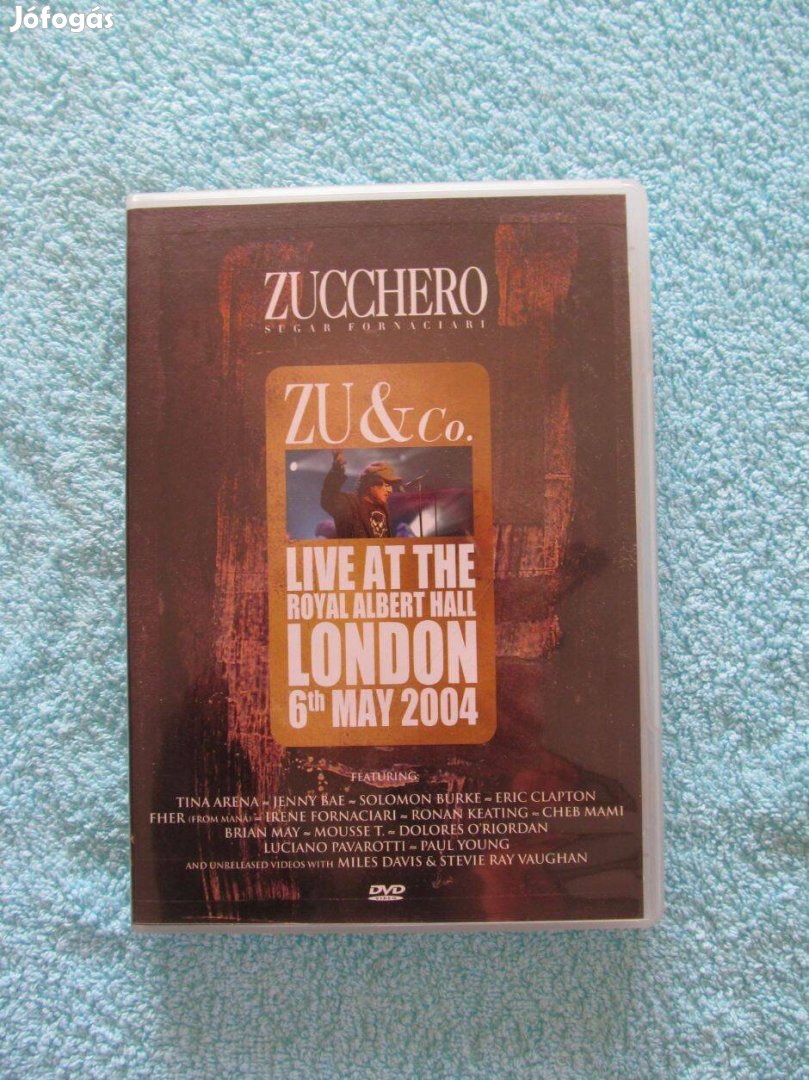 Zucchero DVD Kiváló állapotban!