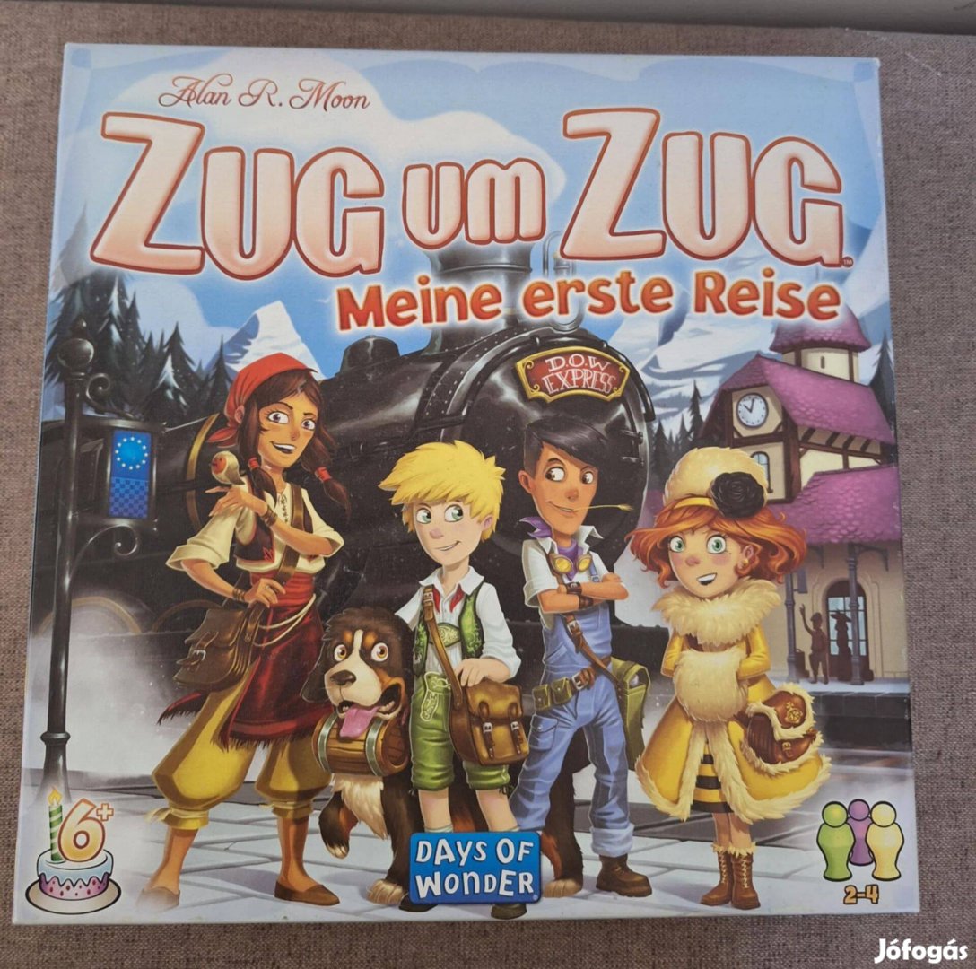 Zug um zug-Ticket to ride, Az első utazás társasjáték