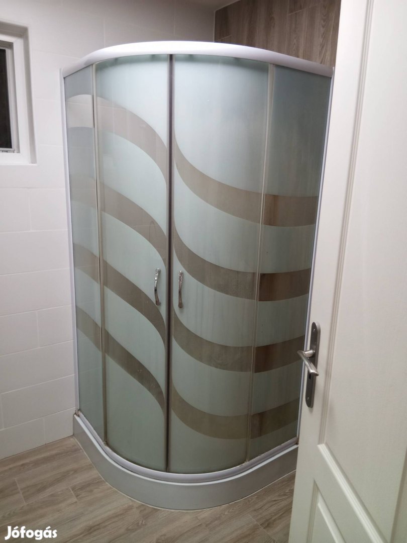Zuhany kabin,íves tus tálca , bontott