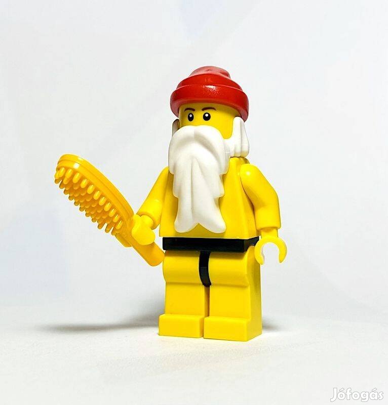 Zuhanyzó Mikulás Eredeti LEGO minifigura - City 2824 Advent 2010 - Új