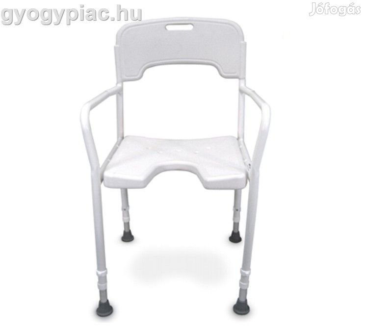 Zuhanyzó szék , karfával, háttámlával DSR130