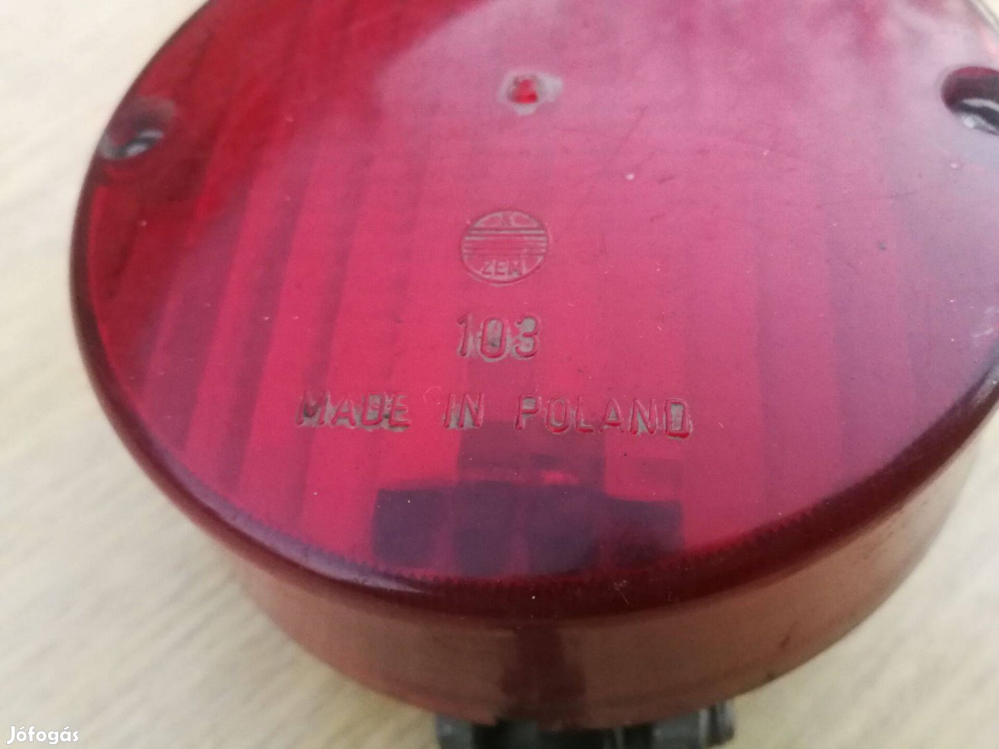 Zuk Nysa Polski Fiat eredeti lengyel hátsó ködlámpa