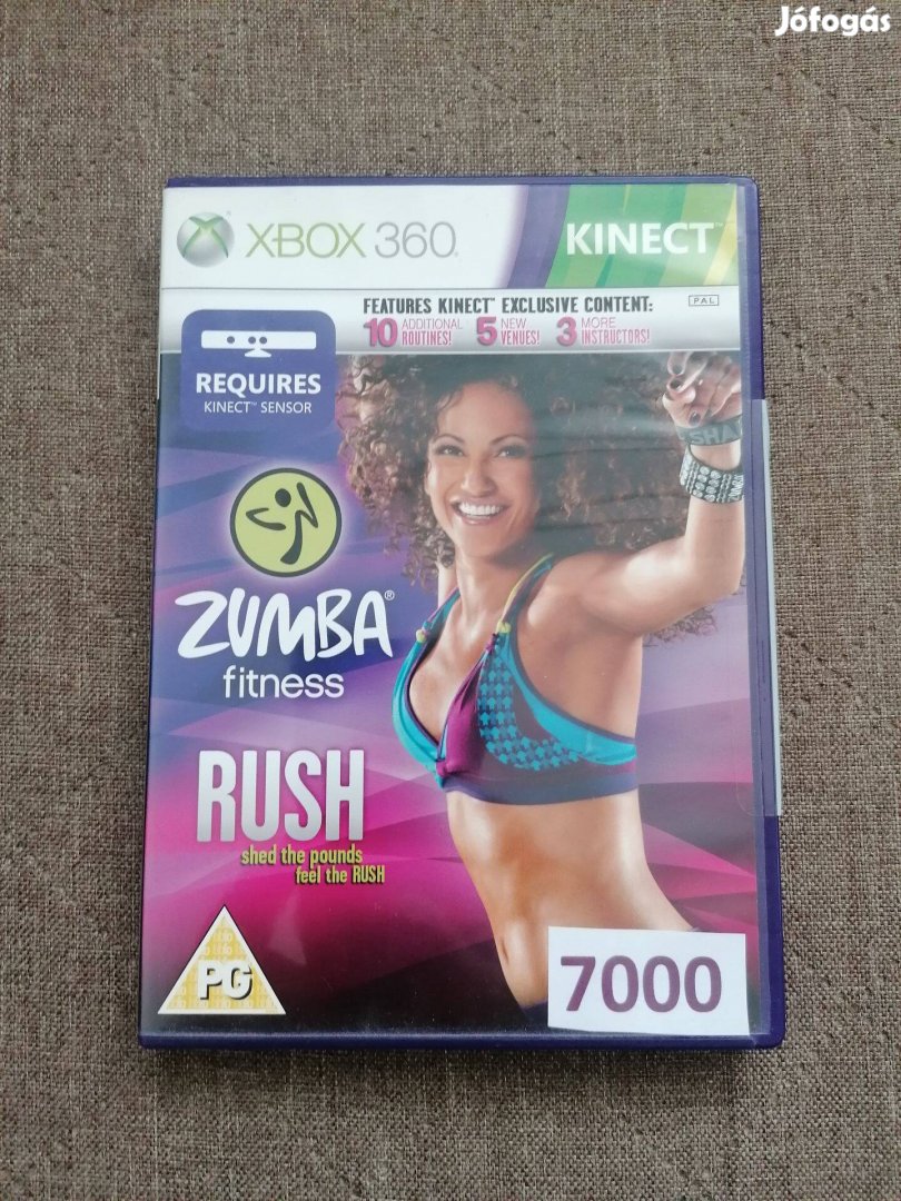 Zumba Fitness Rush Xbox 360 Kinect játék eladó!