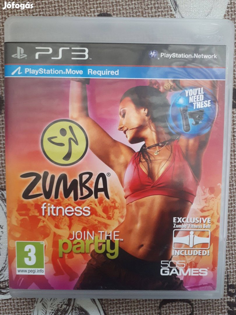 Zumba Fitness ps3 játék,eladó,csere is