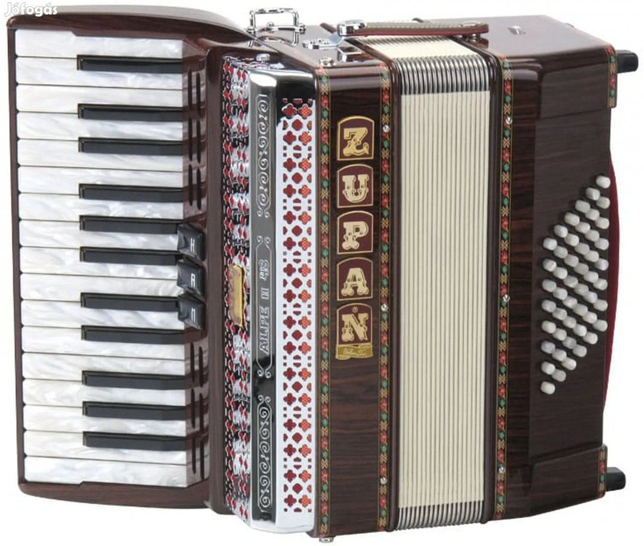 Zupan Alpe II 48 harmonika paliszander
