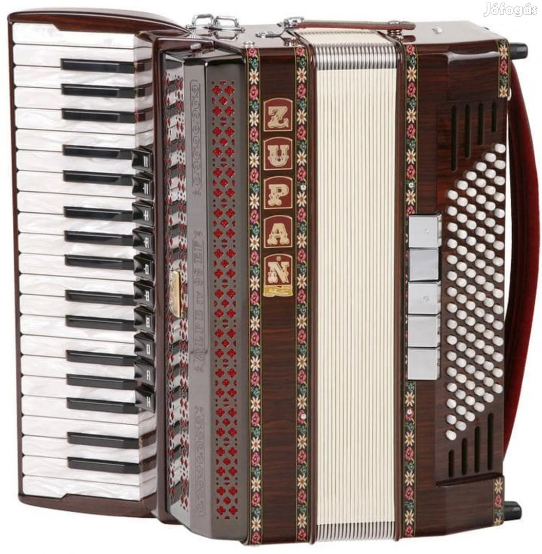 Zupan Alpe IV 96 EF/MHR Cassotto Harmonika Rózsafa