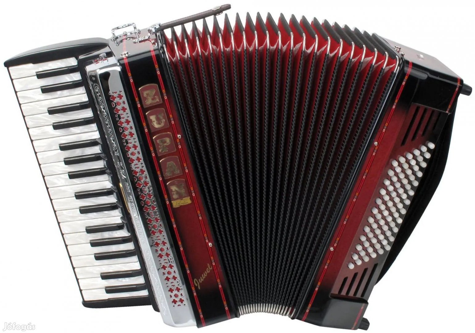 Zupan Jewel III 72 MH Harmonika Árnyalat Piros
