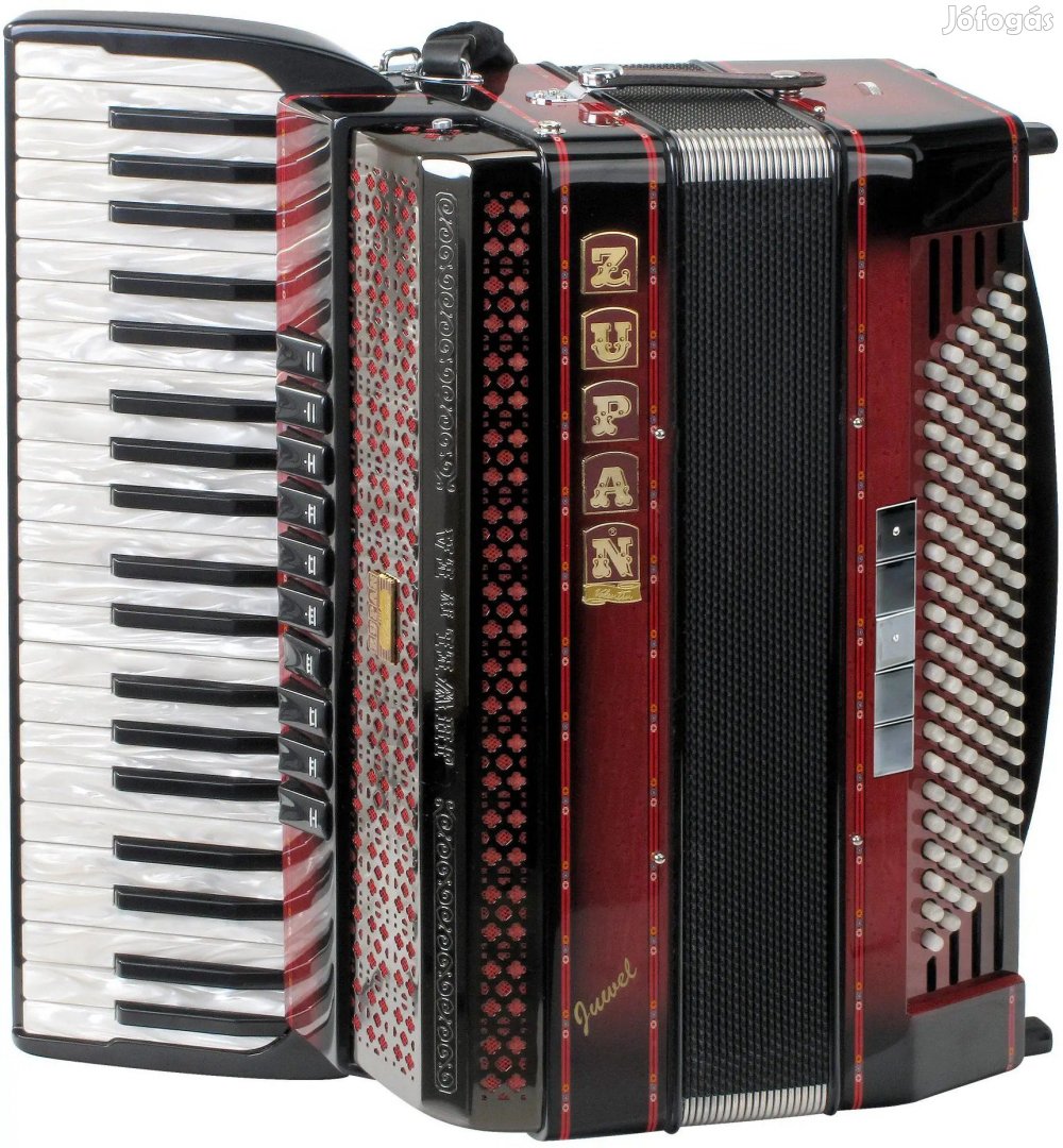 Zupan Juwel IV 120 EA/MHR Cassotto Harmonika Árnyalat Piros