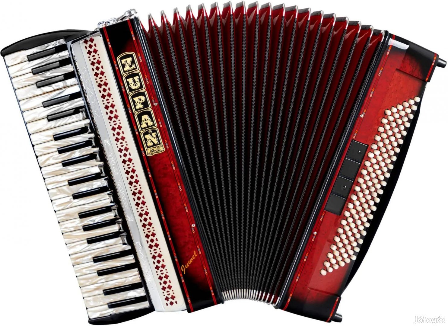 Zupan Juwel IV 120 M Harmonika Árnyék Piros