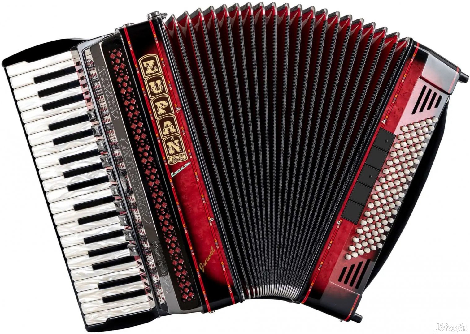 Zupan Juwel IV 96 EF/MHR Cassotto Harmonika Árnyék Piros