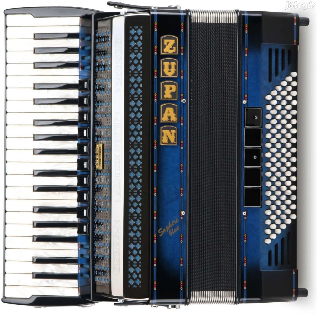Zupan Saphire IV 96 EF/MHR Harmonika Árnyék Kék