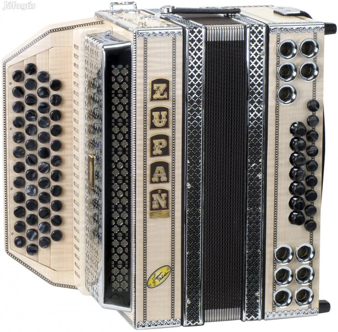 Zupan juhar IVD harmonika signature modell B-Eb-Ab-Db