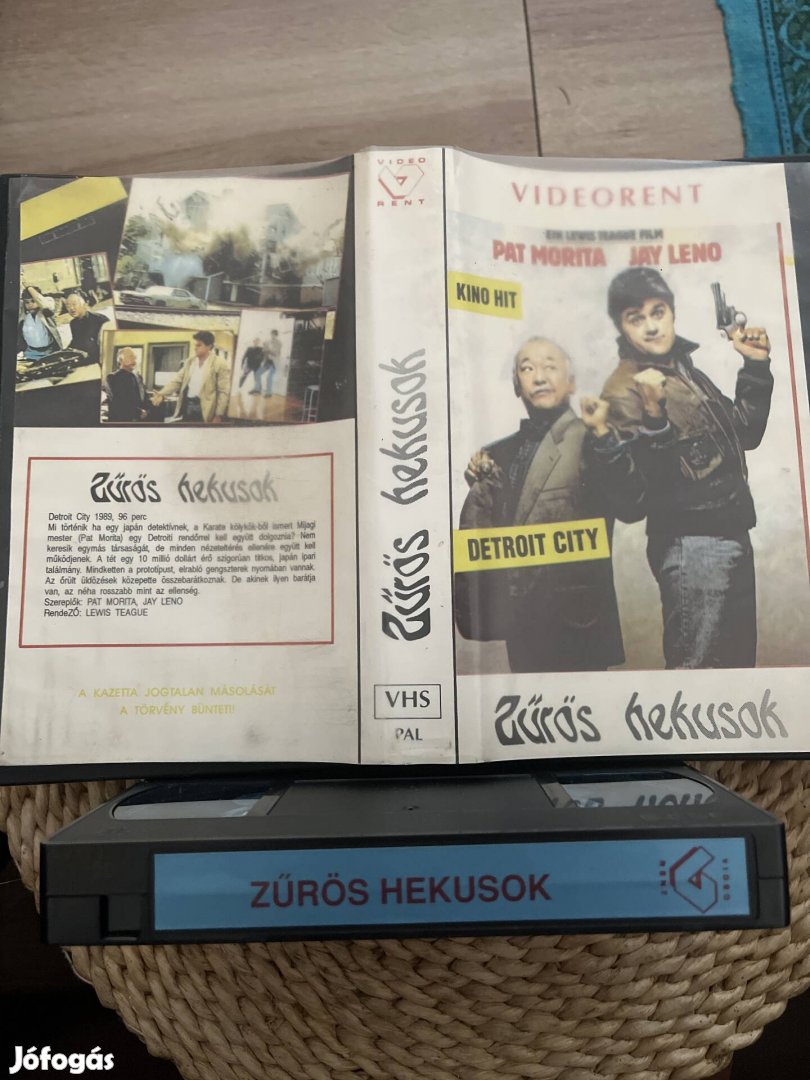 Zűrös hekusok vhs