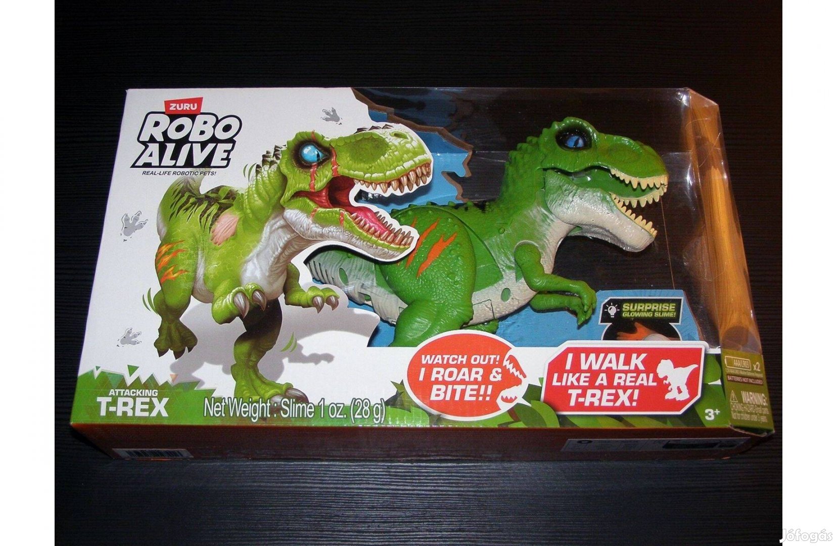 Zuru Robo Alive 20 cm (8") Attacking Tyrannosaurus Rex / T-REX figura