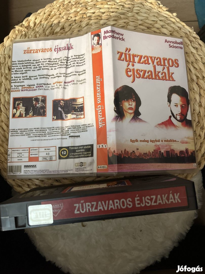 Zűrzavaros éjszakák vhs m