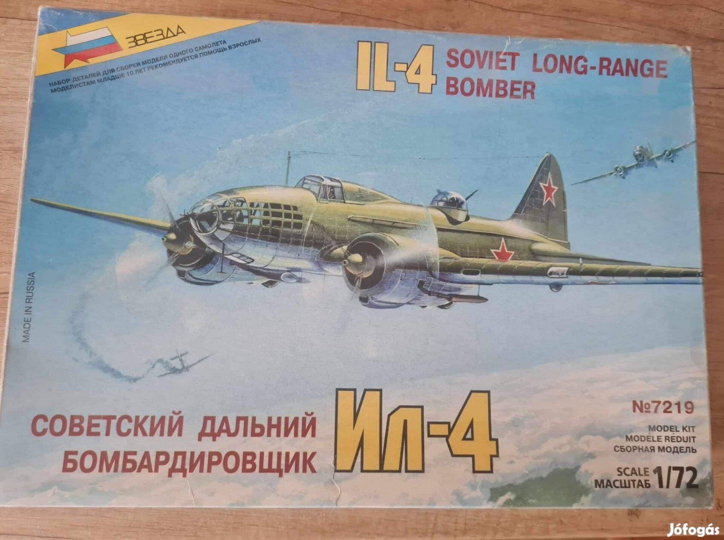 Zvezda IL-4 1/72 makett