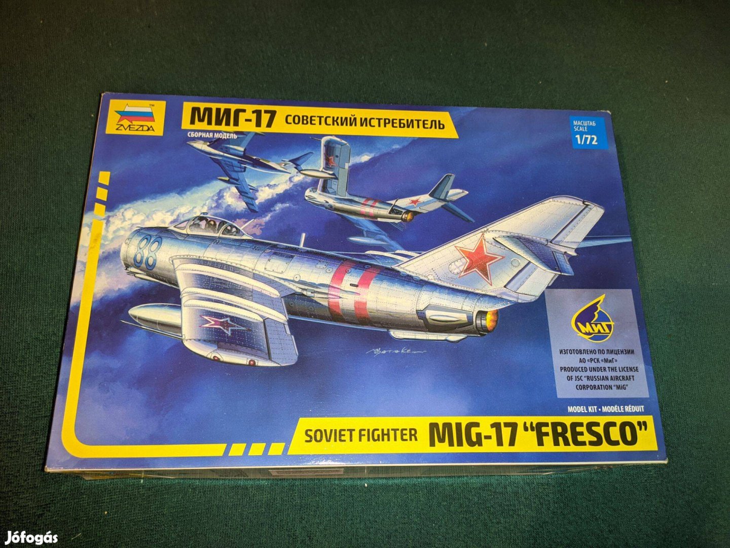 Zvezda MiG-17 makett