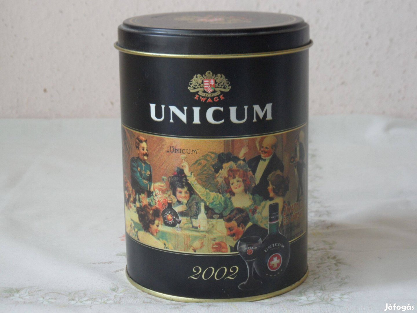 Zwack Unicum fém doboz