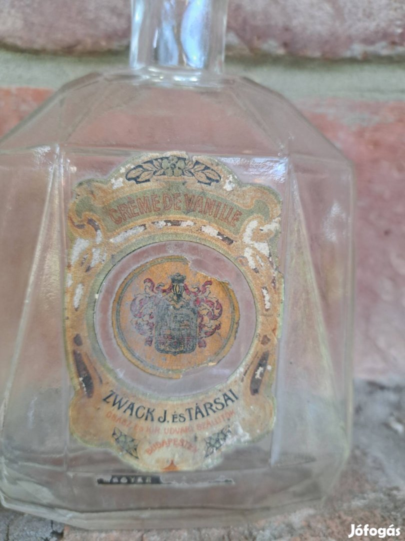 Zwack likörös űveg 