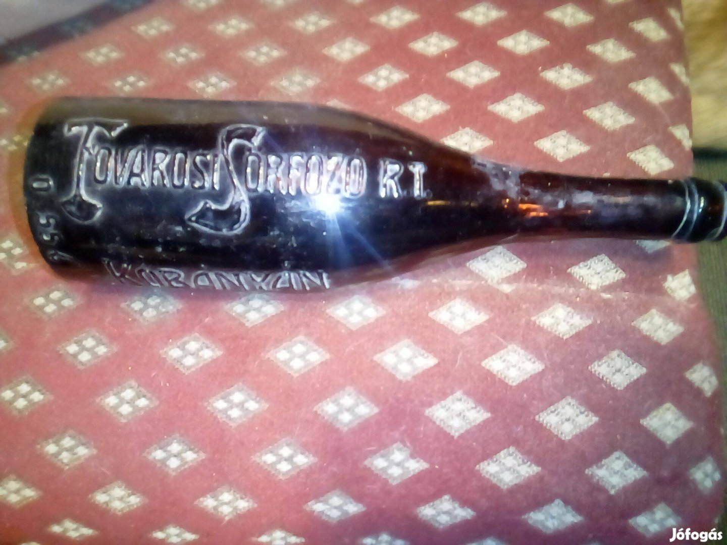 Zwack likőrösüveg, Szövetkezeti Áru Fővárosi sörfőző üveg