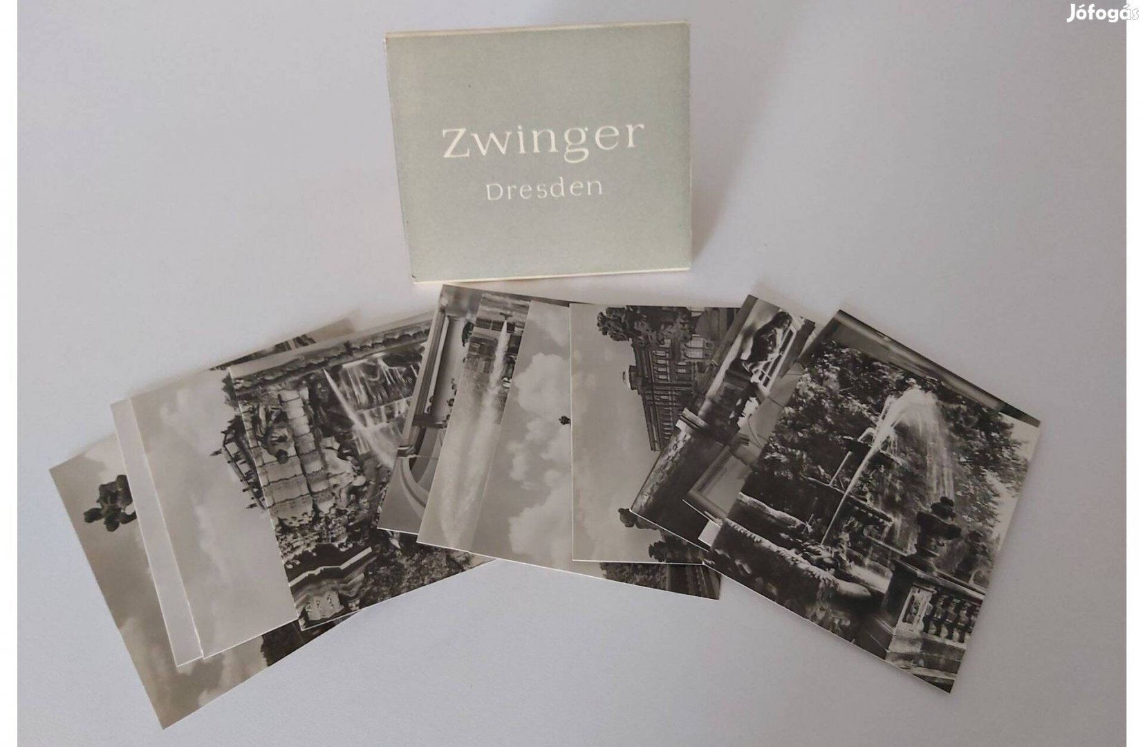 Zwinger Dresden képeslapok albumban