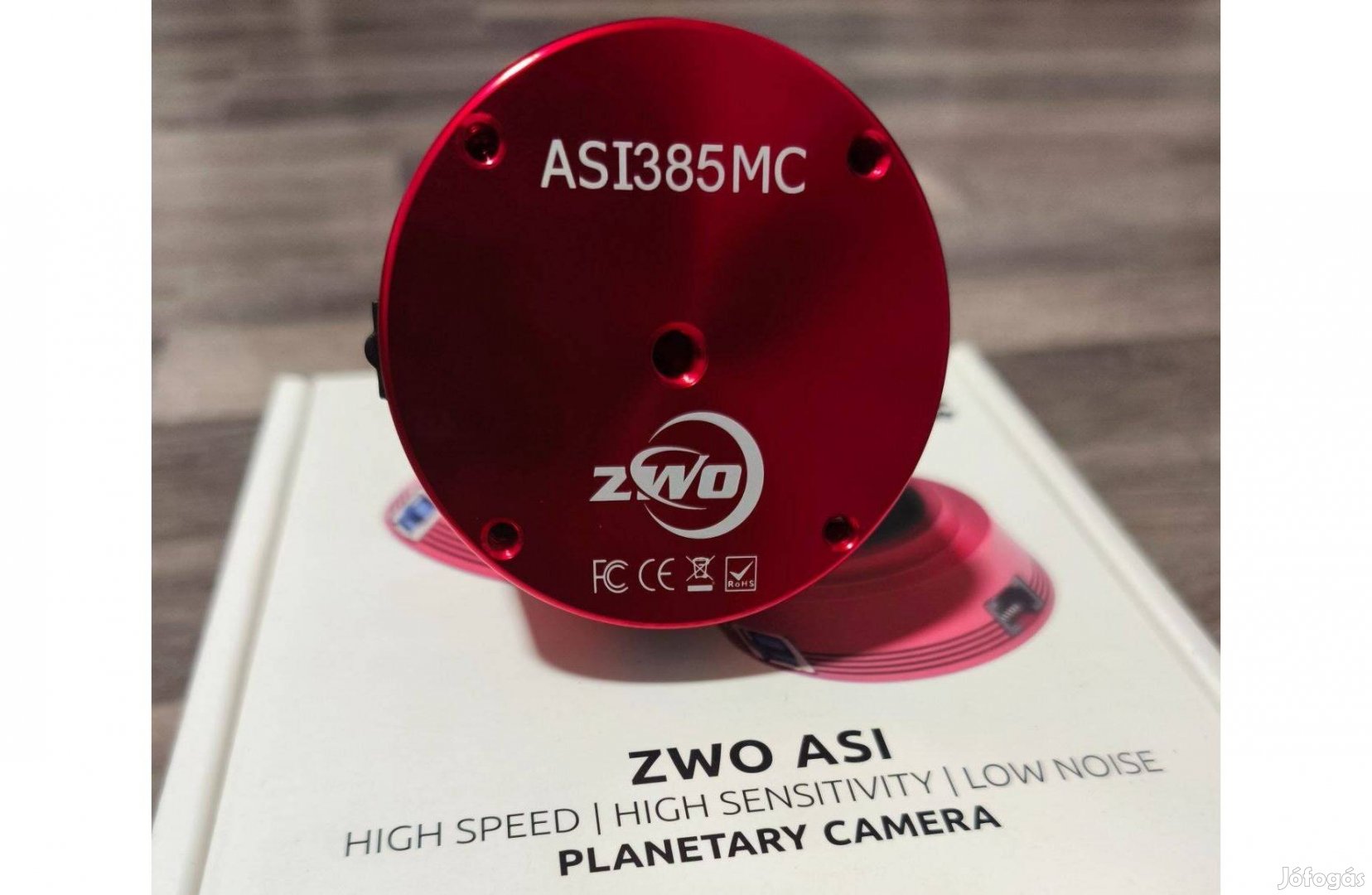 Zwo ASI 385MC planetary asztro kamera