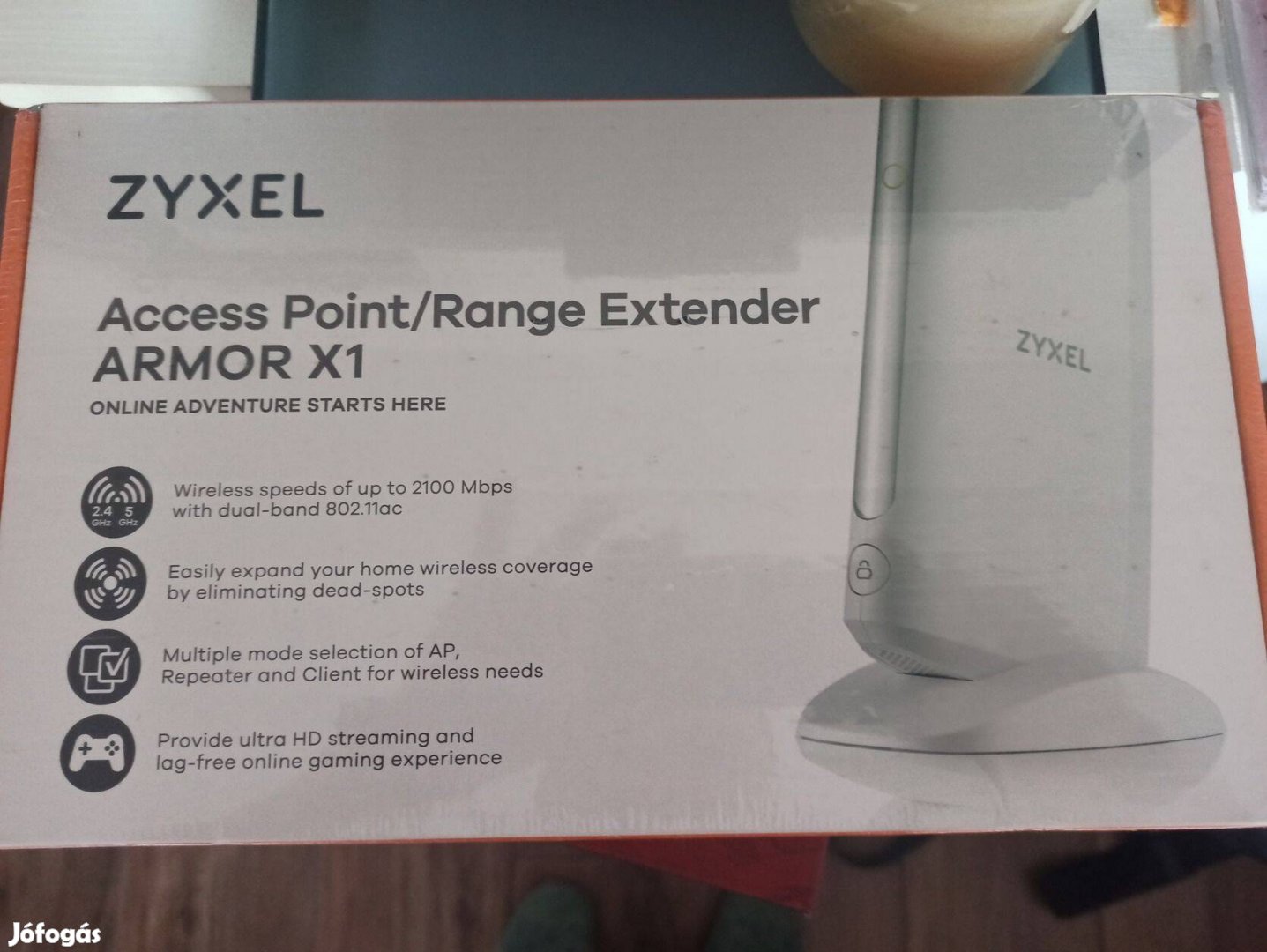 Zyxel Armor X1 - AC2100 hozzáférési pont, 4x Giga LAN Új