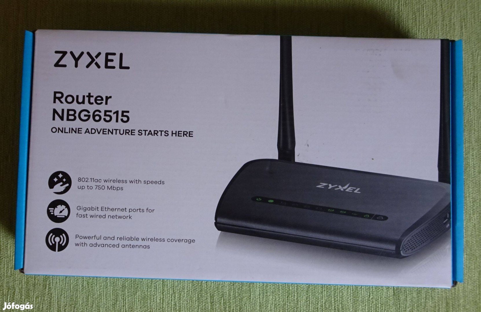 Zyxel NBG6515 Dual-Band AC750 vezeték nélküli router eladó