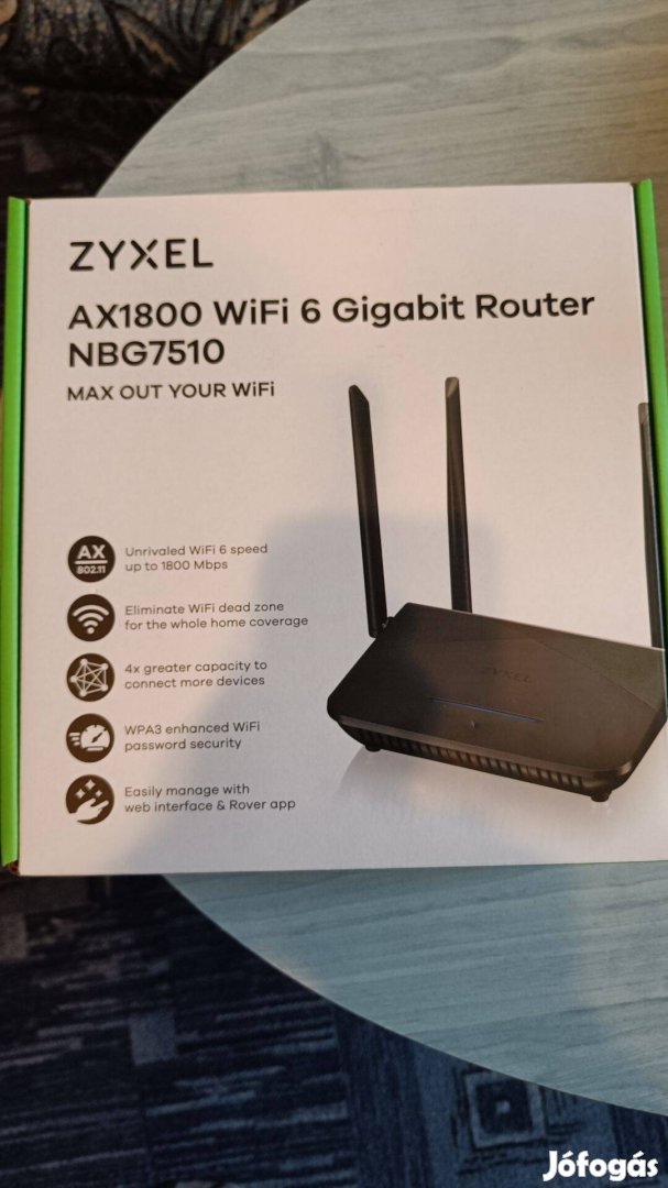 Zyxel NBG7510 AX1800 4x1000Mbps Dual-Band Router NBG7510-EU0