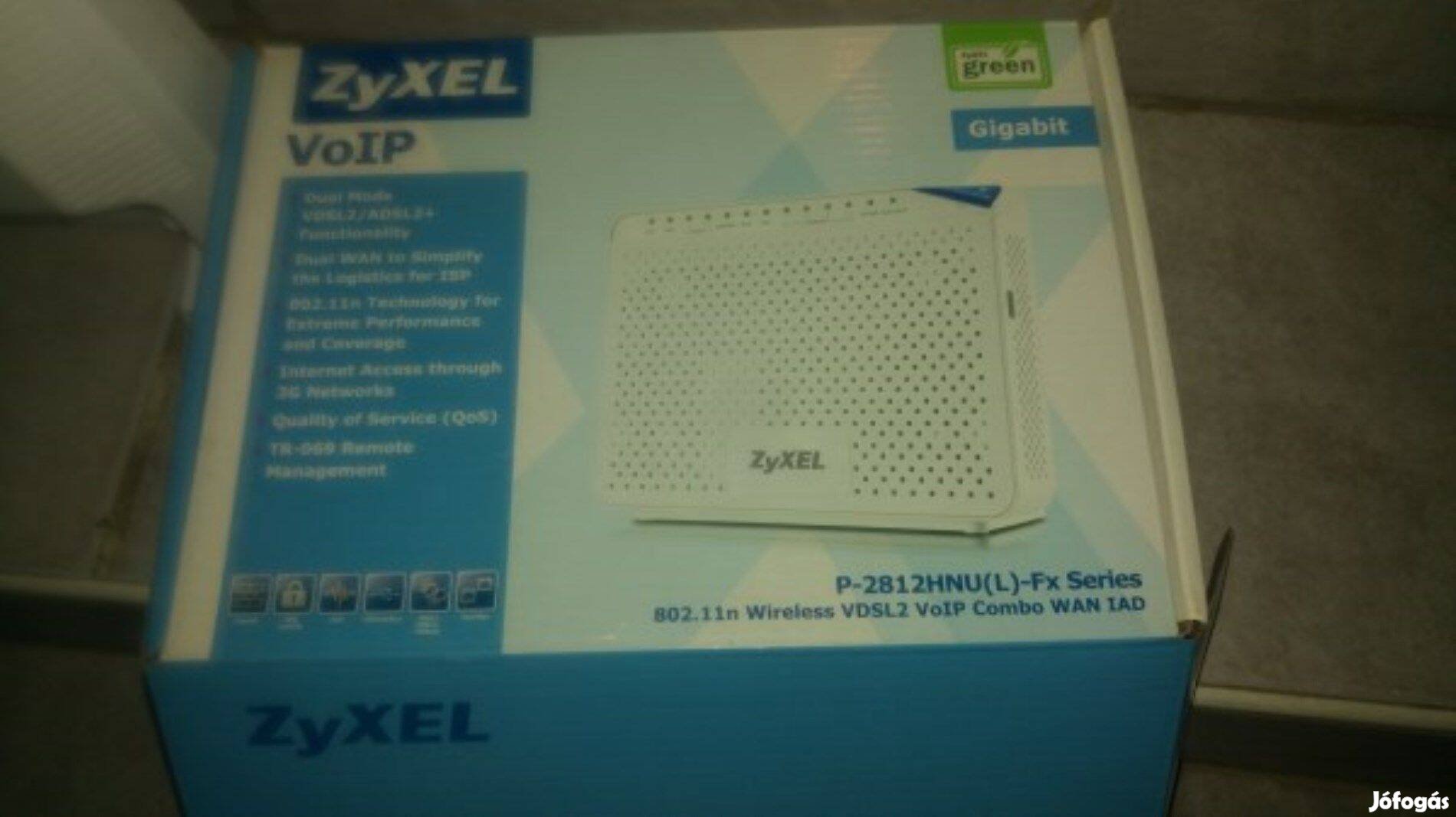 Zyxel P-2812Hnu-F1 DSL modem, Wifi-s, USB