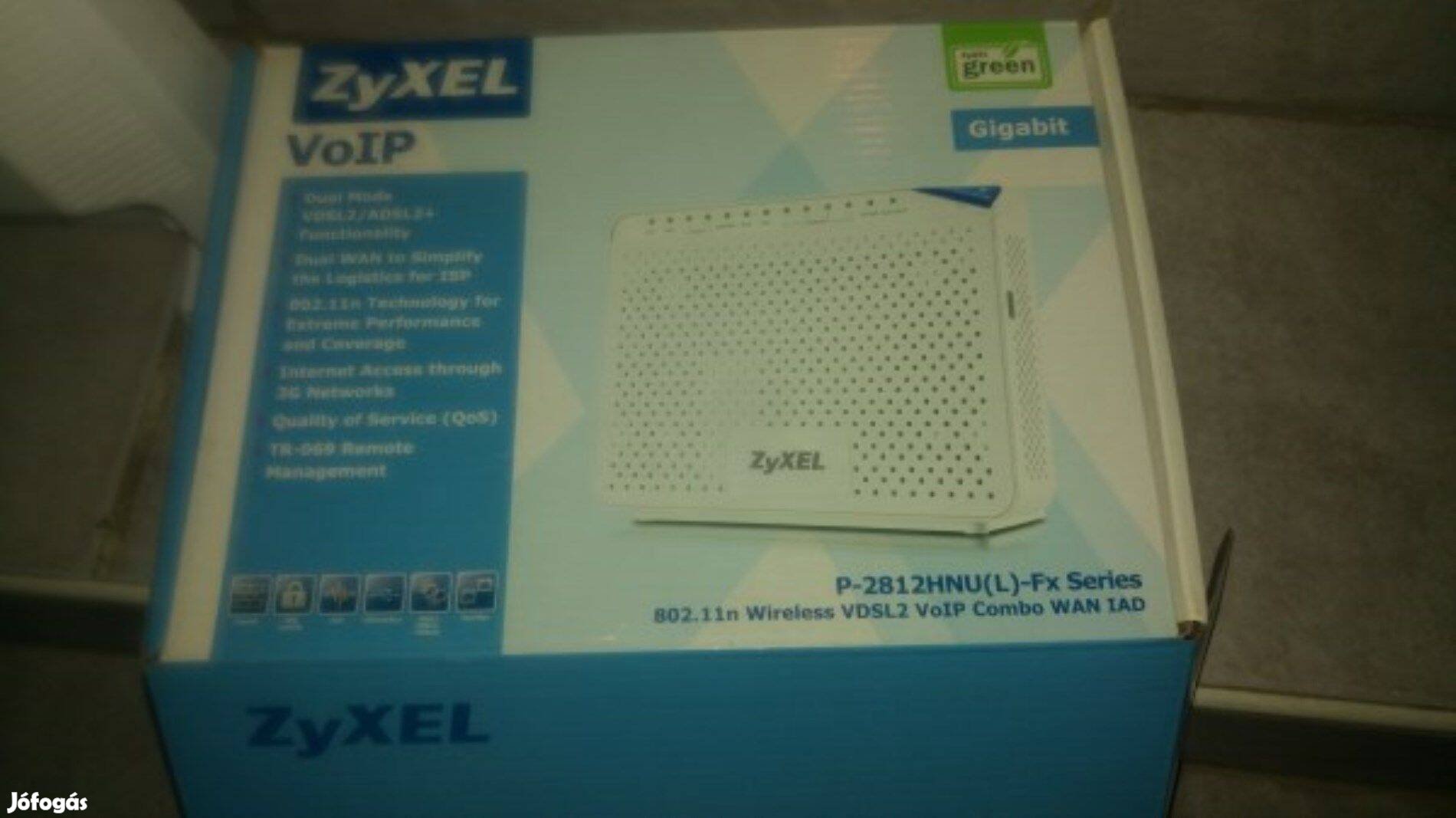 Zyxel P-2812Hnu-F1 DSL modem, Wifi-s, USB