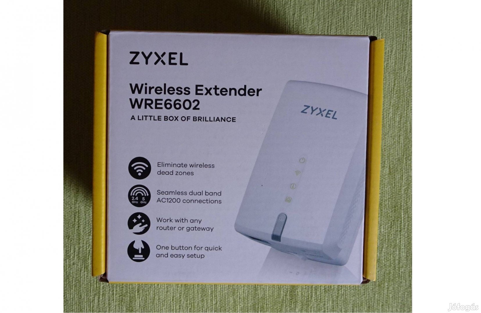 Zyxel Wre6602 WiFi Range Extender Dual Band AC1200 eladó