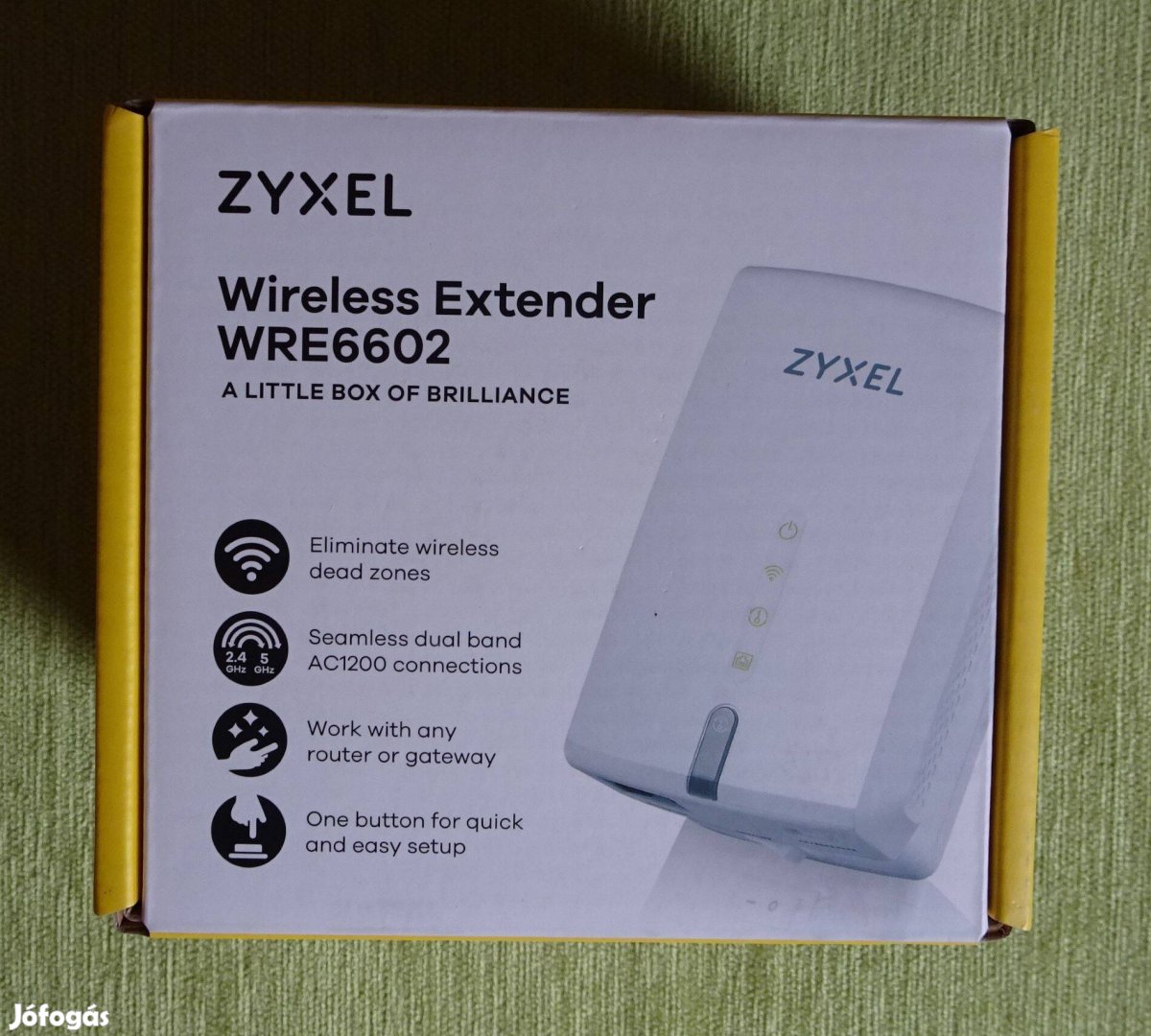 Zyxel Wre6602 WiFi Range Extender Dual Band AC1200 eladó