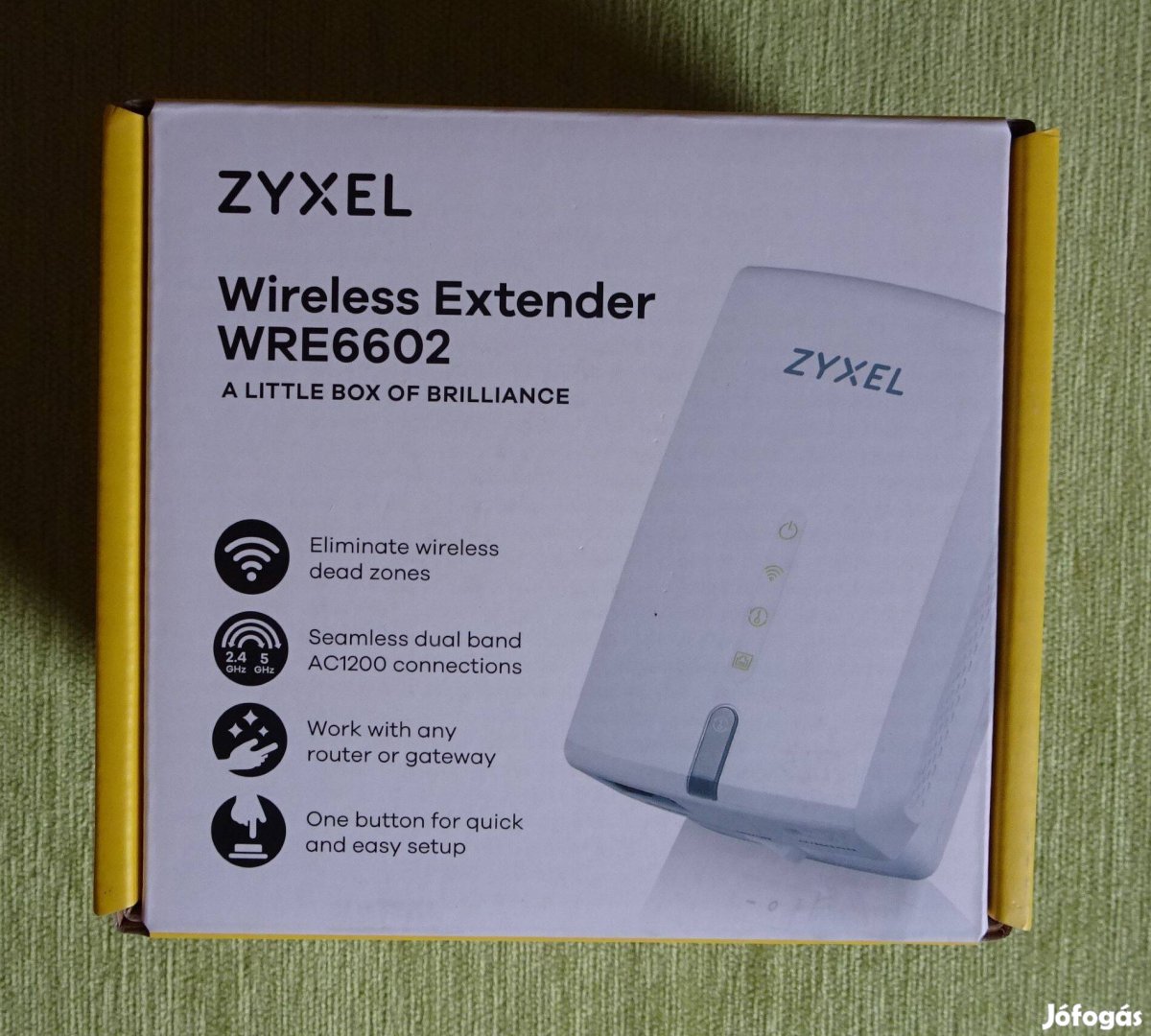 Zyxel Wre6602 WiFi Range Extender Dual Band AC1200 eladó