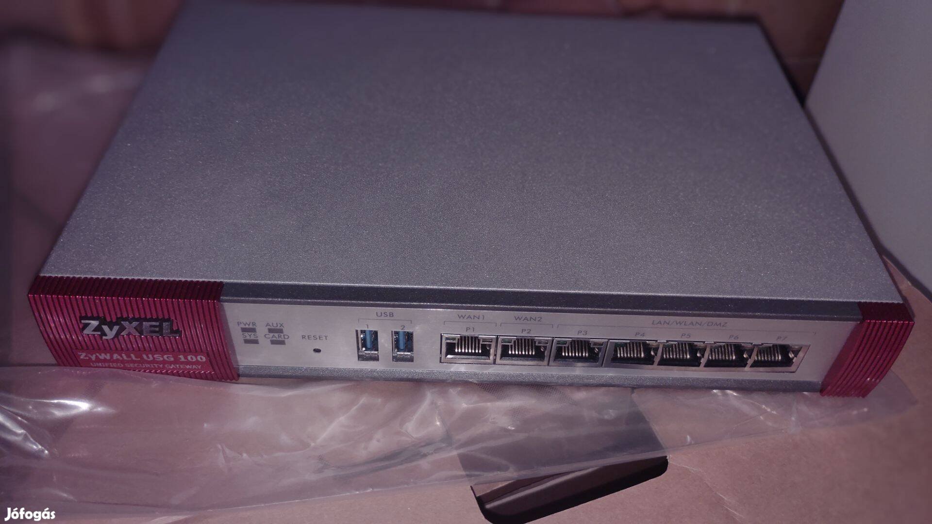 Zyxel hardveres tűzfalak - USG100